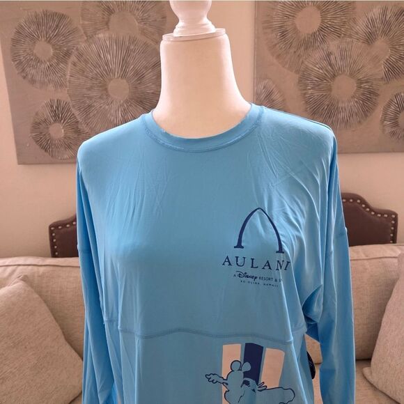 Disney Aulani  Spirit Jersey Mickey Mouse Rash Guard Swim Shirt Sz Sm - Picture 2 of 11